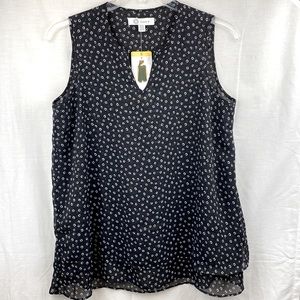 Christian B sheer layered top size S, NWT!